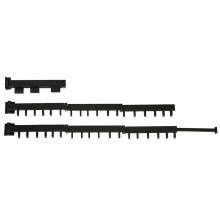 Ikonka Art.KX3850 Telescopic extension wall hanger 114cm black