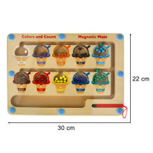 Ikonka Art.KX3856 Educational whiteboard sorting coloured balls ice cream