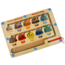 Ikonka Art.KX3856 Educational whiteboard sorting coloured balls ice cream