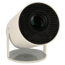 Ikonka Art.KX3912 Portable LED projector 1280x720 40-130" Android 11.0 USB HDMI WiFi white