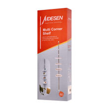 Ikonka Art.KX3985_1 Bathroom corner shelf telescopic shower 320cm