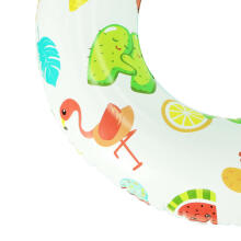 Ikonka Art.KX4008 BESTWAY 36014 Piepūšamais peldēšanas ritenis Flamingo