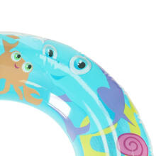 Ikonka Art.KX4009 BESTWAY 36013 Turtle fish inflatable swimming circle