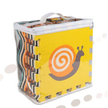 Ikonka Art.KX5210_1 Foam puzzle baby playpen mat 25el ko foil