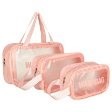 Ikonka Art.KX4064_1 Cosmetic bag set pink