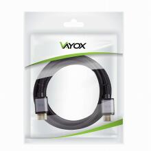 Ikonka Art.KX4239 HDMI-HDMI cable Slim 2.0 4K end 3m