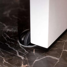 Ikonka Art.KX4921_1 Glue-on door stop black
