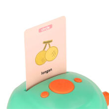 Ikonka Art.KX3861 Educational drawing robot learning to write green