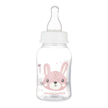 CANPOL BABIES šaura kakla pudelīte CUTE ANIMALS, 120 ml, 11/851_pin