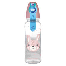 CANPOL BABIES šaura kakla pudelīte CUTE ANIMALS, 250 ml, 11/841_pin