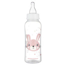 CANPOL BABIES šaura kakla pudelīte CUTE ANIMALS, 250 ml, 11/841_pin