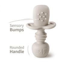 La Bebe™ Basic  Silicone Fork Art.169084 Light Beige