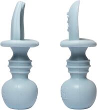 La Bebe™ Basic  Silicone Fork Art.169084 Light Beige