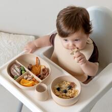 La Bebe™ Basic  Silicone Fork Art.169084 Light Beige