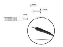 Зарядное устройство / блок питания Mitsu 19v 3.42a (3.0x1.1) - acer ZM/ACE19342C