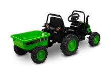 BATTERY RIDE-ON VEHICLE TRACTOR HECTOR GREEN