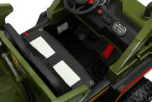 BATTERY VEHICLE TOY TIPPER TRUCK TANK GREEN