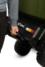 BATTERY VEHICLE TOY TIPPER TRUCK TANK GREEN
