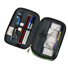 Ikonka Art.KX3759_3 Triple pencil case with accessories StRight Football