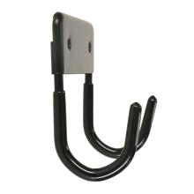 Ikonka Art.KX3848 Double metal hook load capacity 15kg black