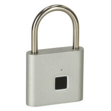 Ikonka Art.KX3852 Fingerprint padlock nteligent black