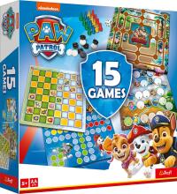 TREFL PAW PATROL Комплект настольных игр 15 в 1