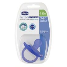 051908 PACIFIER PHYSIO SOFT SILICONE 6-16M 1 PCS GREEN / PURPLE