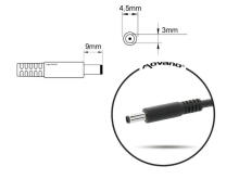 Mitsu klēpjdatora lādētājs 19,5 V 3,34 A (4,5 x 3,0 kontakti) — Dell