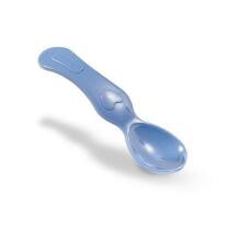 1077/04 Suction bowl with spoon blue