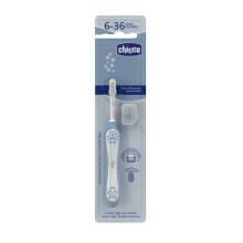 174690 INDIGO TOOTHBRUSH 6-36M