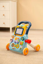 EDUCATIONAL TOY - ZOO PUSHER BLUE
