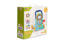 EDUCATIONAL TOY - ZOO PUSHER BLUE