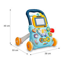 EDUCATIONAL TOY - ZOO PUSHER BLUE