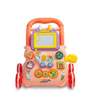 EDUCATIONAL TOY - ZOO PUSHER PINK