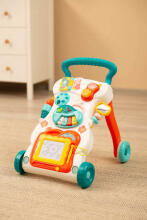 EDUCATIONAL TOY - MUSICAL PUSHER TURQUOISE