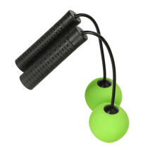 Ikonka Art.KX3806 Wireless training skipping rope green and black