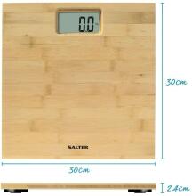 Salter 9086 WD3REU16 Bamboo Electronic Personal Scale