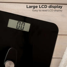Salter 9224 BK3RFEU16 Eco Power Digital Bathroom Scale Black