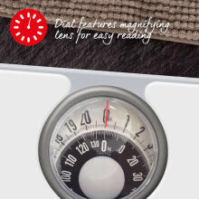 Salter 484 WHDREU16 Magnifying Mechanical Bathroom Scale