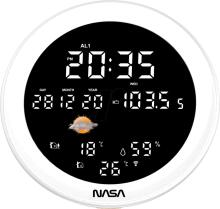 Nasa WSP1700 wood Weather Station/Speaker BT Ship