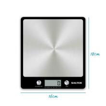 Salter 1241A BKDRCEU16 Evo Electronic Kitchen Scale Black