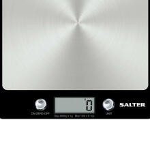 Salter 1241A BKDRCEU16 Evo Electronic Kitchen Scale Black