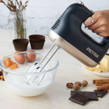 Petra PT5512BGRYVDE Hand mixer blue grey/soft gold
