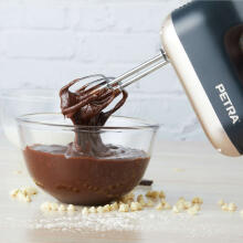 Petra PT5512BGRYVDE Hand mixer blue grey/soft gold