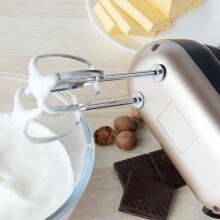 Petra PT5512BGRYVDE Hand mixer blue grey/soft gold