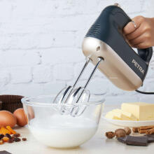 Petra PT5512BGRYVDE Hand mixer blue grey/soft gold