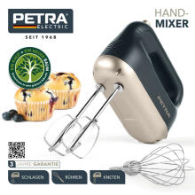 Petra PT5512BGRYVDE Hand mixer blue grey/soft gold