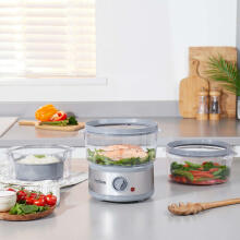 Petra PT2726ZV2HEVDE 3 Tier Steamer