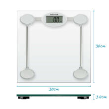 Salter 9018S SV3RCFEU16 Glass Electronic Bathroom Scale