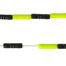 Ikonka Art.KX3807 Children's skipping rope green and black 9ft